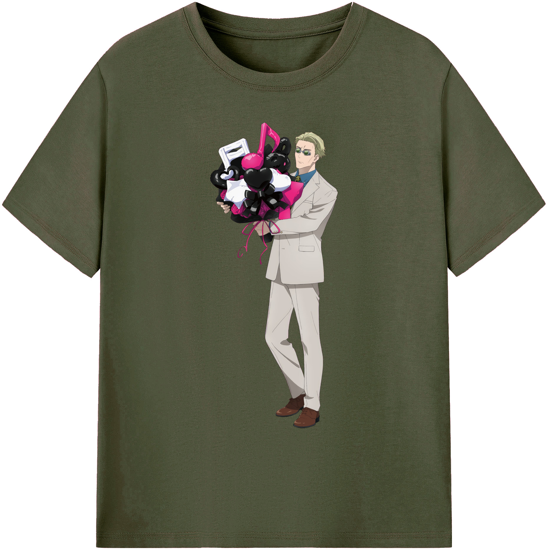（画像用） 呪術廻戦 Jujutsu Kaisen 綿100％ メンズ半袖Tシャツ｜肌触りやわらか＆通気性